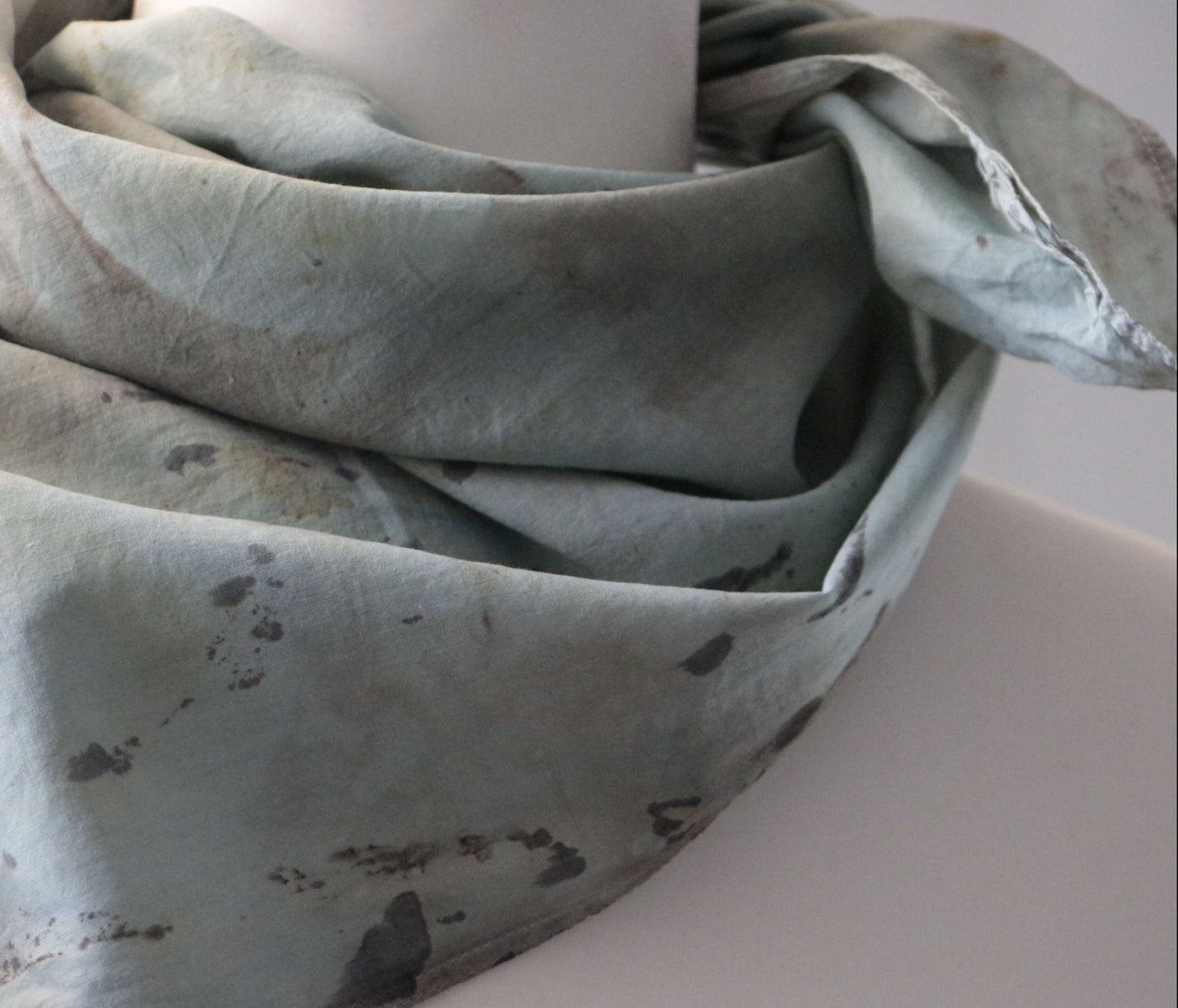 100% organic cotton plant-dyed scarf - Bandana