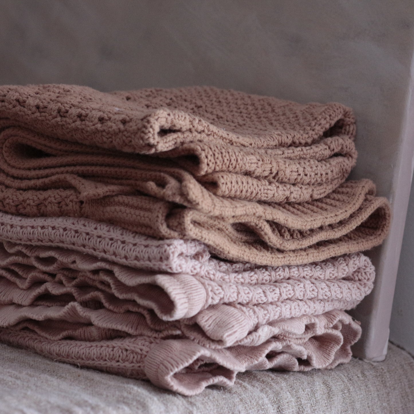 Children's blankets - 100% cotton - upcycled