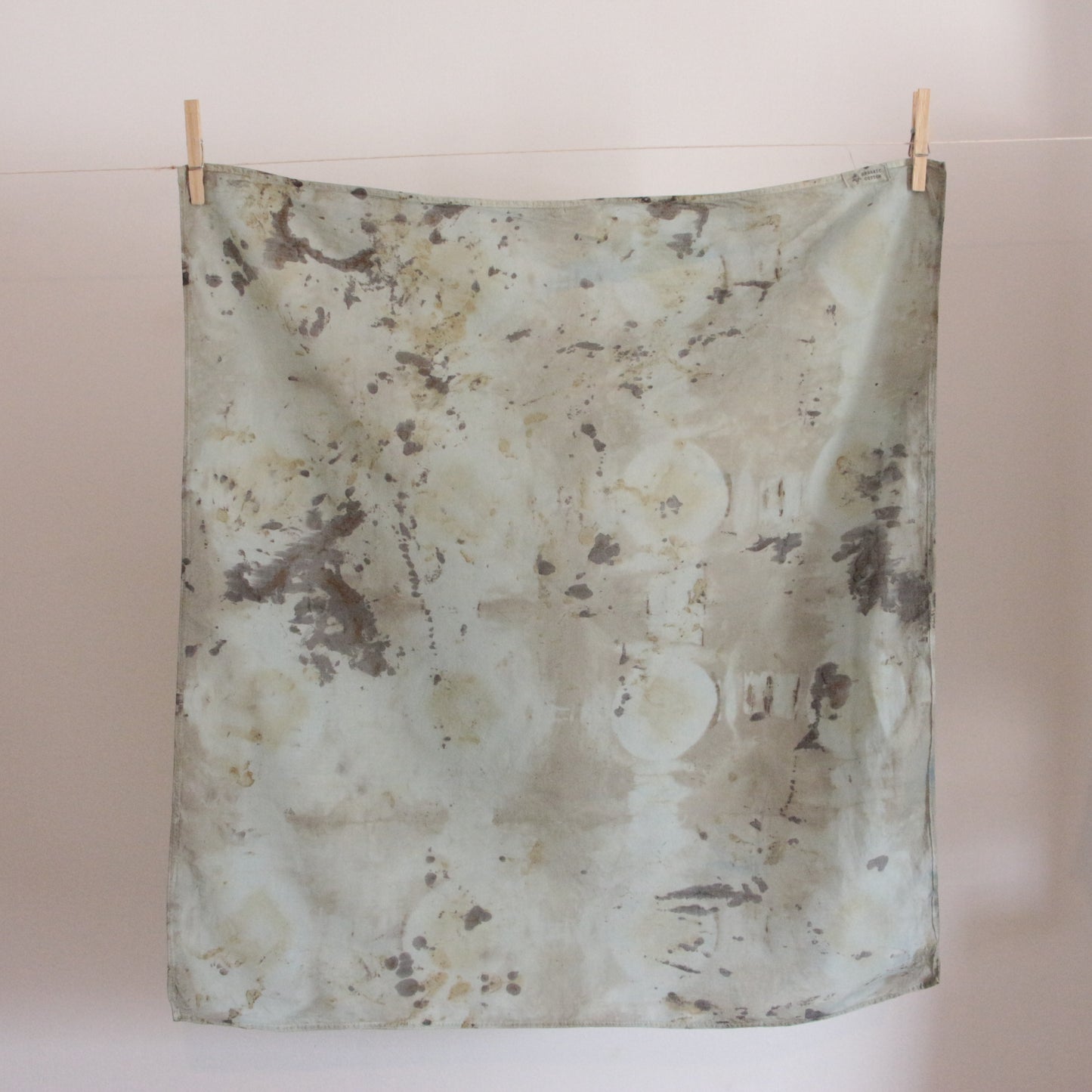 100% organic cotton plant-dyed scarf - Bandana